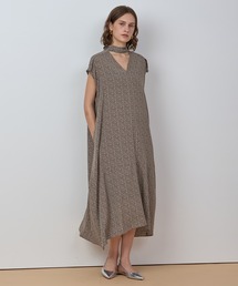 HOUSE OF LOTUS | ジオメトリーコモンプリントワンピース(ワンピース)