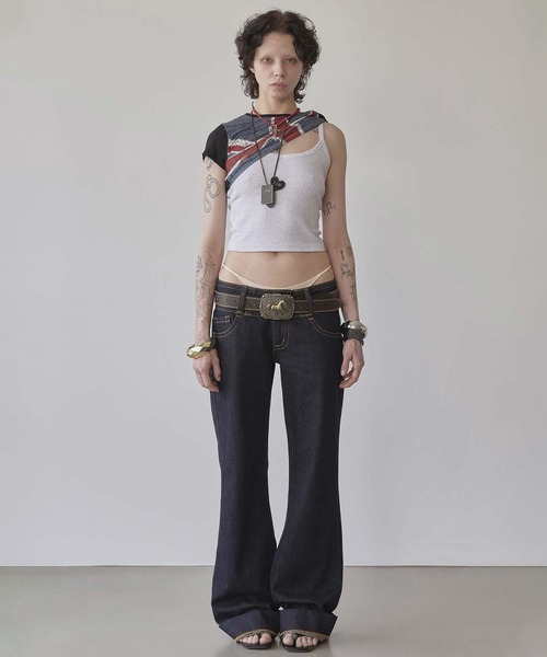 SCULPTOR(スカルプター)の「The Day Dreamers Cami Top(キャミソール・レディース・プラム/グレー/オフホワイト・LARGE/MEDIUM/SMALL/X-SMALL)」の5枚目の写真
