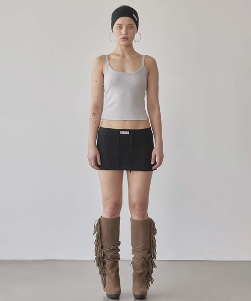 SCULPTOR(スカルプター)の「The Day Dreamers Cami Top(キャミソール・レディース・プラム/グレー/オフホワイト・LARGE/MEDIUM/SMALL/X-SMALL)」の9枚目の写真