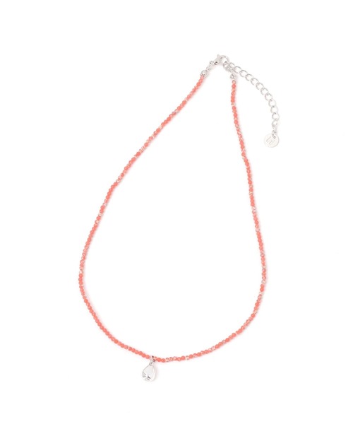 カラービーズプチモチーフネックレス（ネックレス）｜niko and