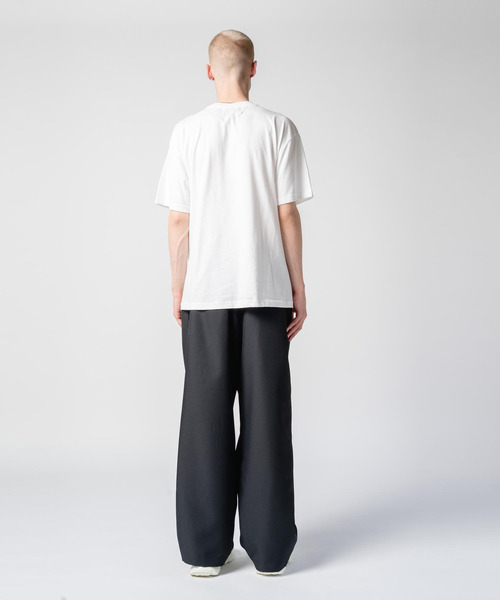 yoshiokubo(ヨシオクボ)の「yoshiokubo ヨシオクボ / PHOTO S/S T ”YAK" ヤクシルクスクリーンフォトプリントTシャツ / YKF25114(Tシャツ/カットソー・メンズ・ホワイト・2/3/1)」の4枚目の写真