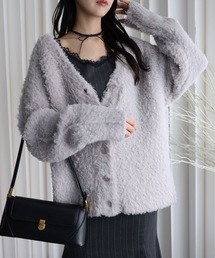 YENNA（イェンナ）の「【テディベアカーディガン/プルオーバー】シャギーニット / ヘアリーニット /  前後2WAY（カーディガン/ボレロ）」