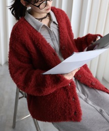 YENNA（イェンナ）の「【テディベアカーディガン/プルオーバー】シャギーニット / ヘアリーニット /  前後2WAY（カーディガン/ボレロ）」