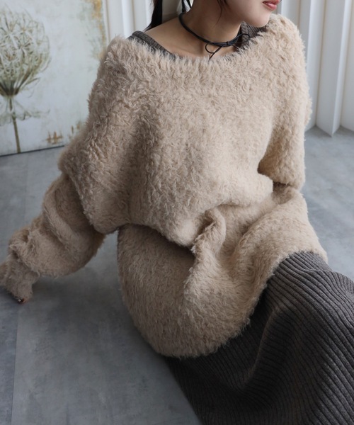 model：164cm. 着用サイズ：FREE