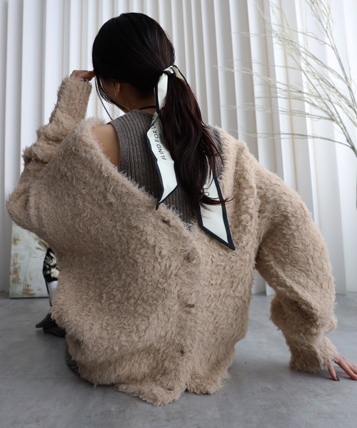 model：164cm. 着用サイズ：FREE