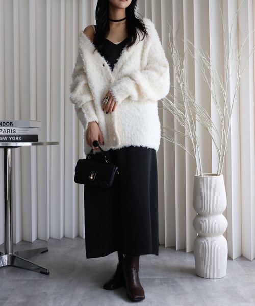 model：164cm. 着用サイズ：FREE