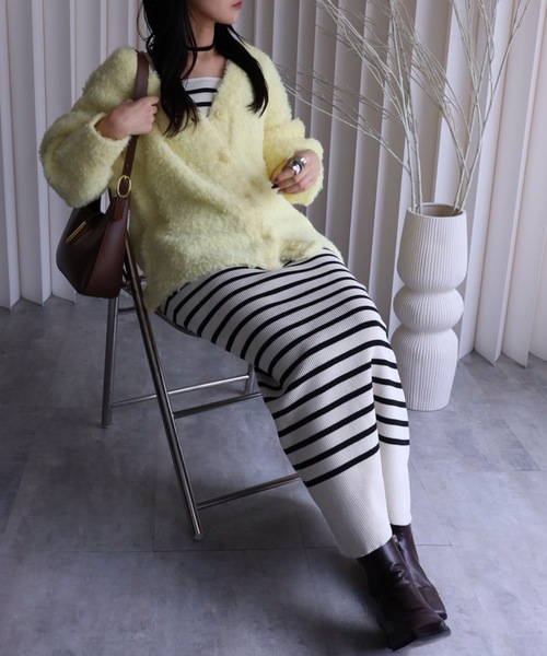 model：164cm. 着用サイズ：FREE