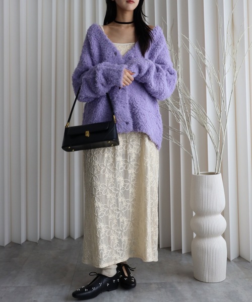 model：164cm. 着用サイズ：FREE