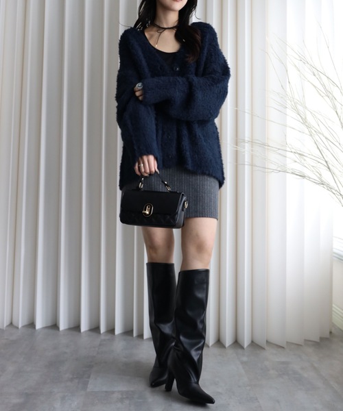 model：164cm. 着用サイズ：FREE