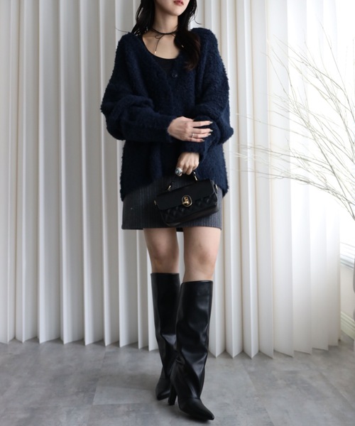 model：164cm. 着用サイズ：FREE