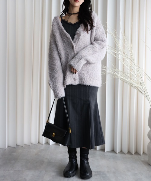 model：164cm. 着用サイズ：FREE