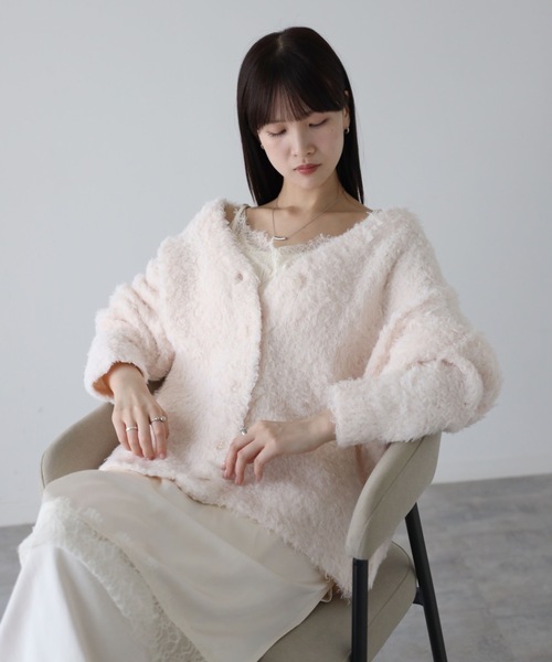 model：164cm. 着用サイズ：FREE
