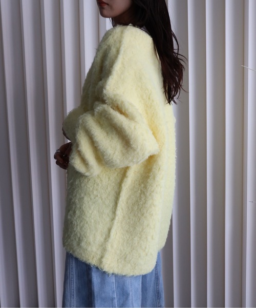 model：164cm. 着用サイズ：FREE