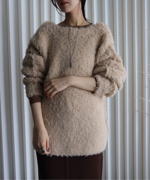 model：164cm. 着用サイズ：FREE