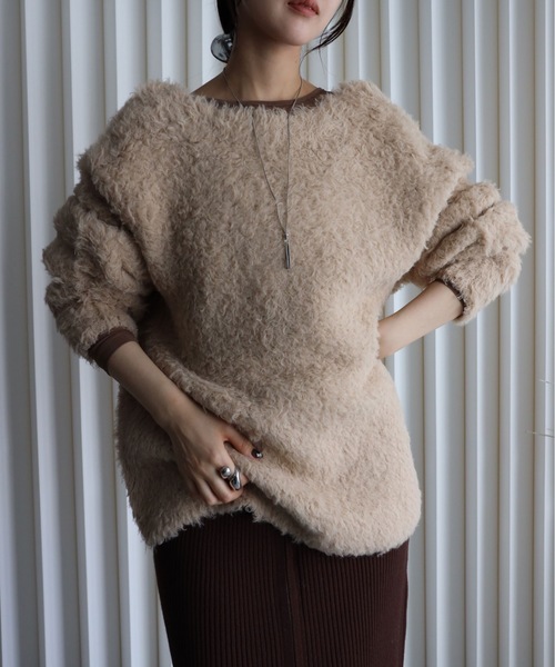 model：164cm. 着用サイズ：FREE