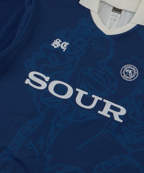 Sourcream（サワークリーム）の「【SOUR CREAM/サワークリーム】モンローサッカーユニフォームTEE（Tシャツ/カットソー・レディース・ブラック/ホワイト/ネイビー・LARGE/MEDIUM）」の17枚目の写真