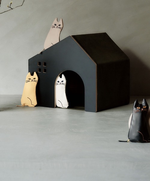 because（ビコーズ）の「【完全遮光100％＆遮熱】-because- 熱中症対策も対応でミニマルなのに高機能！雨の日も、ねこ日和！毎日持ち歩きたい晴雨兼用ネコ傘（折りたたみ傘・レディース・オフホワイト/グレー/ブラック・FREE）」の12枚目の写真