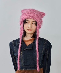 ピンクビーニー BEANIE
