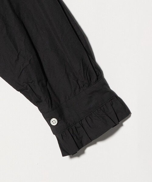 dahl'ia(ダリア)の「<dahl’ia>フリル ブラウス(シャツ/ブラウス・レディース・ブラック/ホワイト・FREE)」の5枚目の写真