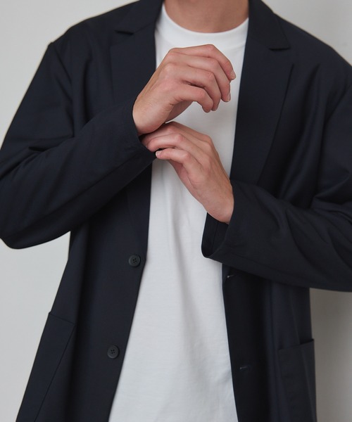 SETUP7（セットアップセブン）の「【SETUP7】Everyday Twill Jacket KKP　/　エブリデイツイルジャケット　シングルジャケット（テーラードジャケット・メンズ・ネイビー/ブラウン/ブラック・M/L）」の8枚目の写真
