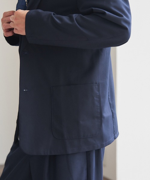 SETUP7（セットアップセブン）の「【SETUP7】Everyday Twill Jacket KKP　/　エブリデイツイルジャケット　シングルジャケット（テーラードジャケット・メンズ・ネイビー/ブラウン/ブラック・M/L）」の21枚目の写真