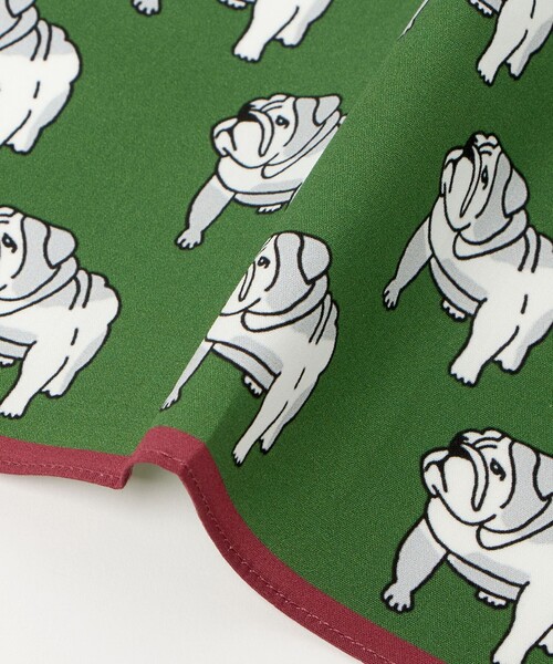 UNITED ARROWS(ユナイテッドアローズ)の「【別注】<Dieffe Kinloch>BULLDOG AO/ハンカチ(バンダナ/スカーフ・メンズ・ブラック/オリーブ・FREE)」の7枚目の写真