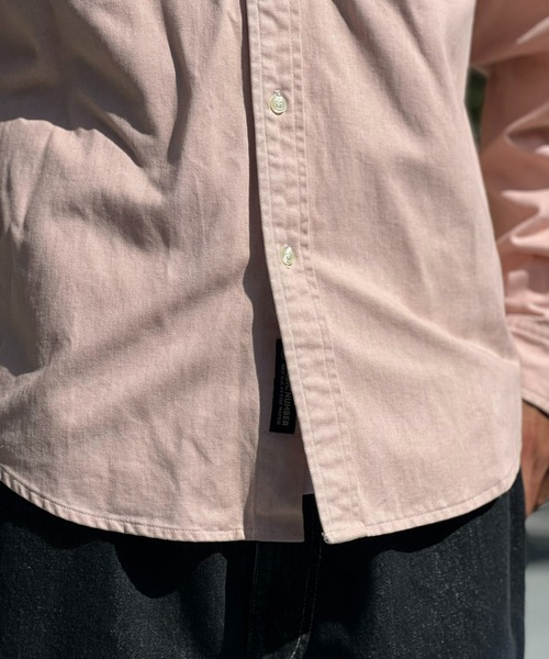 MAGIC NUMBER（マジック ナンバー）の「【MAGIC NUMBER】WASHED BLEACH B.D SHIRT（シャツ/ブラウス・メンズ・ブラック/ピンク・LARGE/MEDIUM）」の6枚目の写真