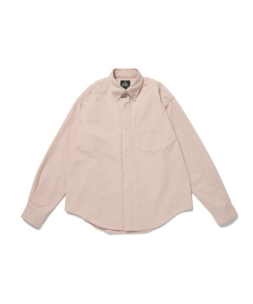 MAGIC NUMBER（マジック ナンバー）の「【MAGIC NUMBER】WASHED BLEACH B.D SHIRT（シャツ/ブラウス・メンズ・ブラック/ピンク・LARGE/MEDIUM）」の9枚目の写真