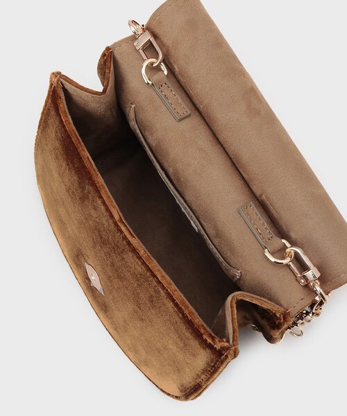 GALLEST（ギャレスト）の「【LE VERNIS】Metal handle minibag（ショルダーバッグ・レディース・グレー系3/ダークブラウン・00）」の12枚目の写真