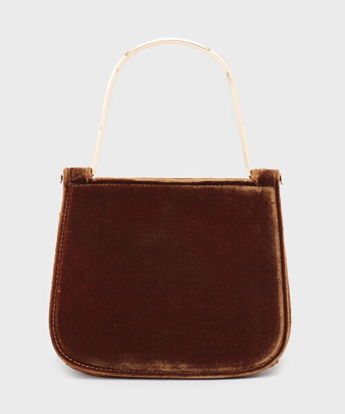 GALLEST（ギャレスト）の「【LE VERNIS】Metal handle minibag（ショルダーバッグ・レディース・グレー系3/ダークブラウン・00）」の15枚目の写真