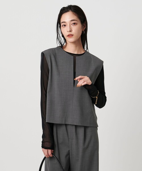 UNITED ARROWS（ユナイテッドアローズ）の「スリット ノーカラー