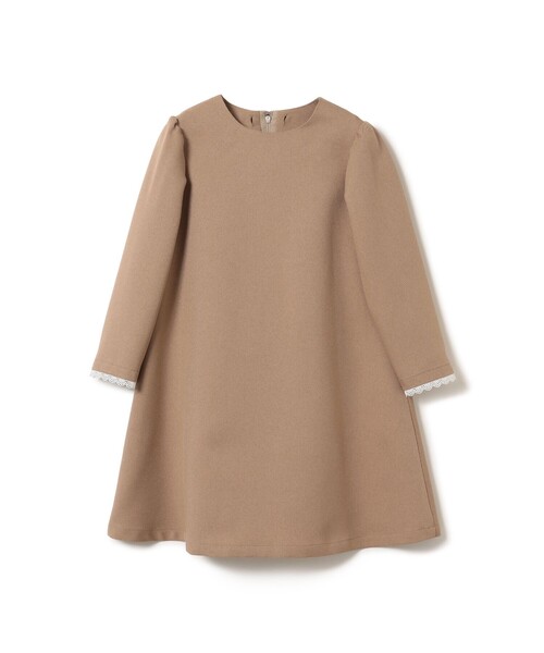 BEAMS mini（ビームスミニ）の「セレモニー レースカラー ワンピース 2026SS （110～130cm）（ワンピース・キッズ・ネイビー/ベージュ・120/110/130）」の11枚目の写真
