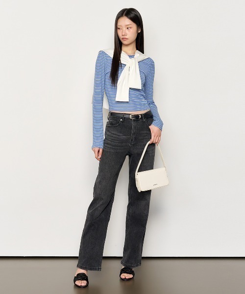 GENERAL IDEA（ジェネラルアイデア）の「GENERAL IDEA/ジェネラルアイディア square rivet shoulder bag ショルダーバッグ（ショルダーバッグ・レディース・ブラック/レッド/クリーム・FREE）」の22枚目の写真