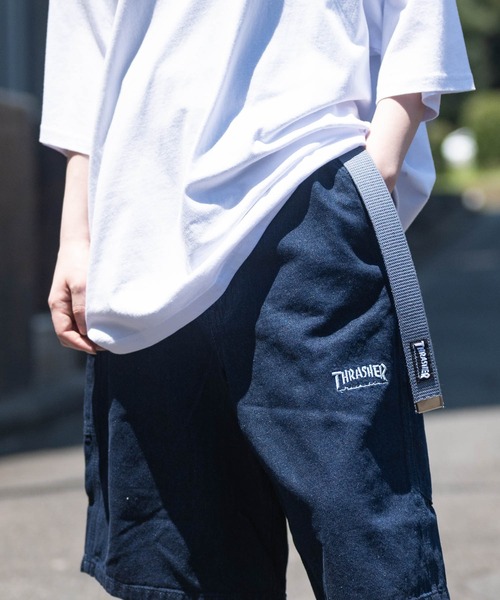 THRASHER(スラッシャー)の「【10】〔THRASHER/スラッシャー〕32mm ネーム付 GIベルト/ガチャベルト(ベルト・メンズ・ネイビー/ブラック/ホワイト/モスグリーン/グレー・FREE)」の15枚目の写真