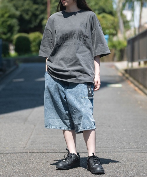 THRASHER(スラッシャー)の「【10】〔THRASHER/スラッシャー〕32mm ネーム付 GIベルト/ガチャベルト(ベルト・メンズ・ネイビー/ブラック/ホワイト/モスグリーン/グレー・FREE)」の13枚目の写真