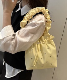 イエロービジュー付きバッグ Munsingwear スポーティデザインキャディバッグ(3.7kg/9.5型/6