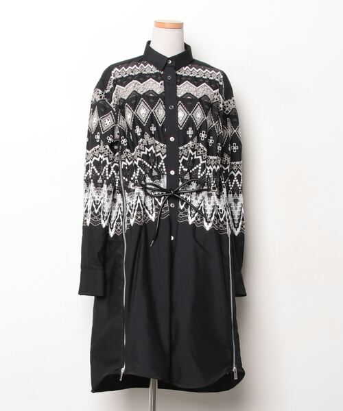 ブランド古着】シャツワンピース（シャツワンピース）｜Sacai
