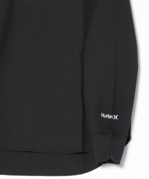 Hurley (ハーレー)の「Hurley/ハーレー 長袖 Tシャツ ロンT サーマル ワッフル素材 ロゴ ワンポイント セットアップ対応 THERMAL LS TEE WCLS252046(Tシャツ/カットソー・レディース・オフホワイト/ブラック/マルーン・M)」の14枚目の写真