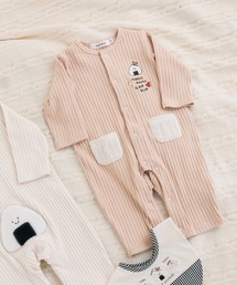 SLAP SLIP BABY | 【お揃い】コロコロおにぎりおしり刺しゅうロンパースベビー(60~80cm)(ロンパース)