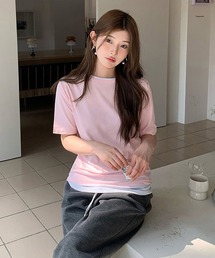 シアー半袖Tシャツ