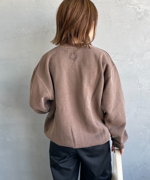 GOOD ROCK SPEED（グッドロックスピード）の「[GOOD ROCK SPEED/グッドロックスピード] 別注 NIRVANA プリントスウェット(IN UTERO)（スウェット・レディース・ブラウン・M/L/XL）」の17枚目の写真