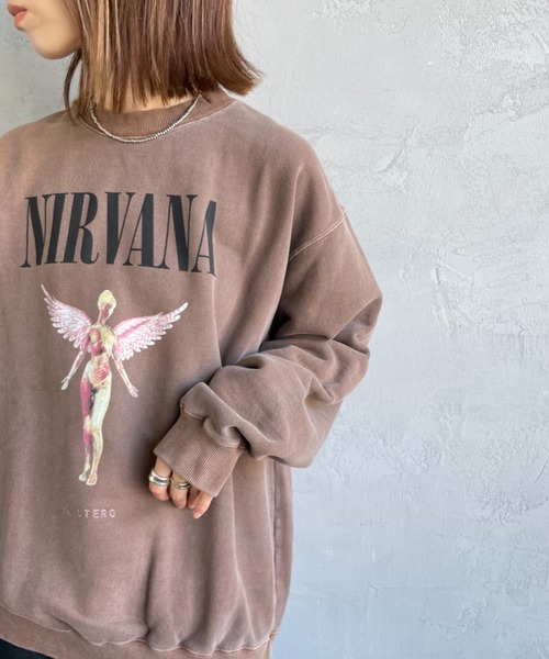 AmeriVintage　NIRVANA コラボ　スウェット FREAK'S STORE トレーナー スウェット 限定展開 NIRVANA