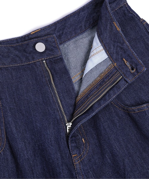 ポケット品 ビックポケットデザインデニム（デニムパンツ）｜La-gemme