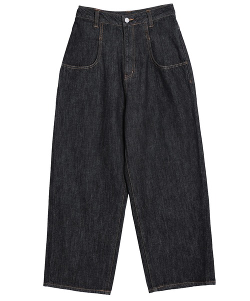 ポケット品 ビックポケットデザインデニム（デニムパンツ）｜La-gemme