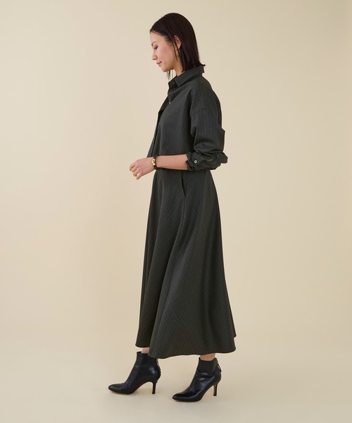 marmors（マルモア）の「【marmors】baias flare skirt〈セットアップ対応〉（スカート・レディース・グレー/ライトグレー/ベージュ・36）」の16枚目の写真