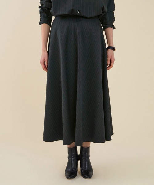 marmors（マルモア）の「【marmors】baias flare skirt〈セットアップ対応〉（スカート・レディース・グレー/ライトグレー/ベージュ・36）」の19枚目の写真