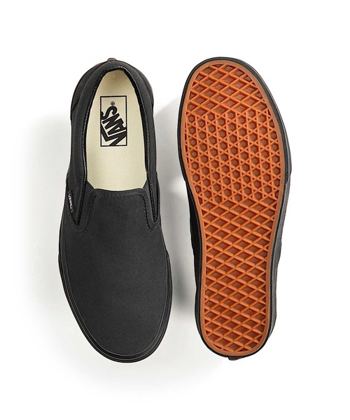 VANS(バンズ)の「VANS-UA Classic Slip-On(スニーカー・メンズ・ブラック系2/ブラック/その他1・26.0cm/27.0cm/28.0cm)」の5枚目の写真