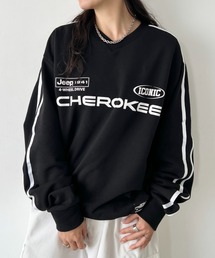 JEEP（ジープ）の「【日本未発売/WEB限定】JEEP(ジープ)/サイドライン Vネック プルオーバー スウェット/CHEROKEE V-neck Sweatshirt（スウェット）」