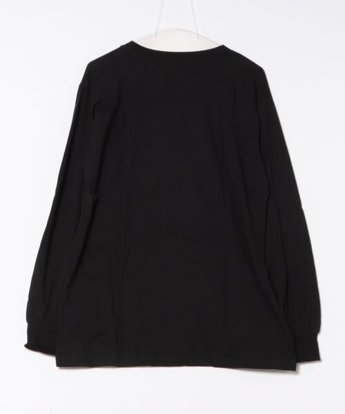 RCD(アールシーディー)の「プチハイネックロングスリーブプルオーバー(Tシャツ/カットソー・レディース・ブラック/オフホワイト/グレイッシュベージュ/モカ/杢グレー・M/LL/L/4L)」の11枚目の写真