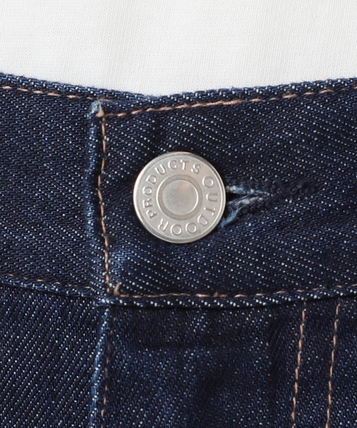 中目 EC限定 追加 ULTライトデニムハイライズルーズ5PKT WHITE（デニム